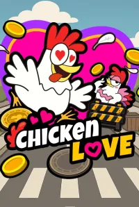 chicken love game logo